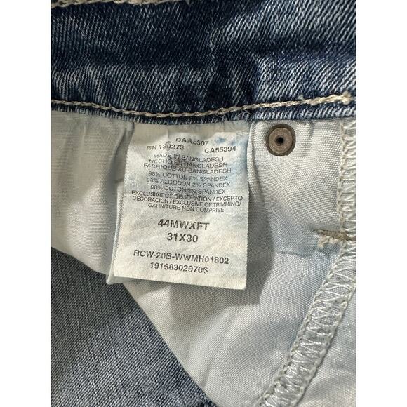 Wrangler 20x Slim Straight Style 44 sz 31x30 - Picture 6 of 6